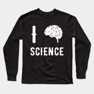 I love science Long Sleeve T-Shirt